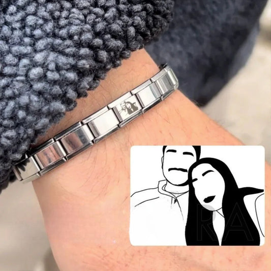 Kişiye Özel İtalyan Nomination Bileklik / Charm